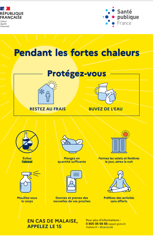 Affiche fortes chaleurs_prévention