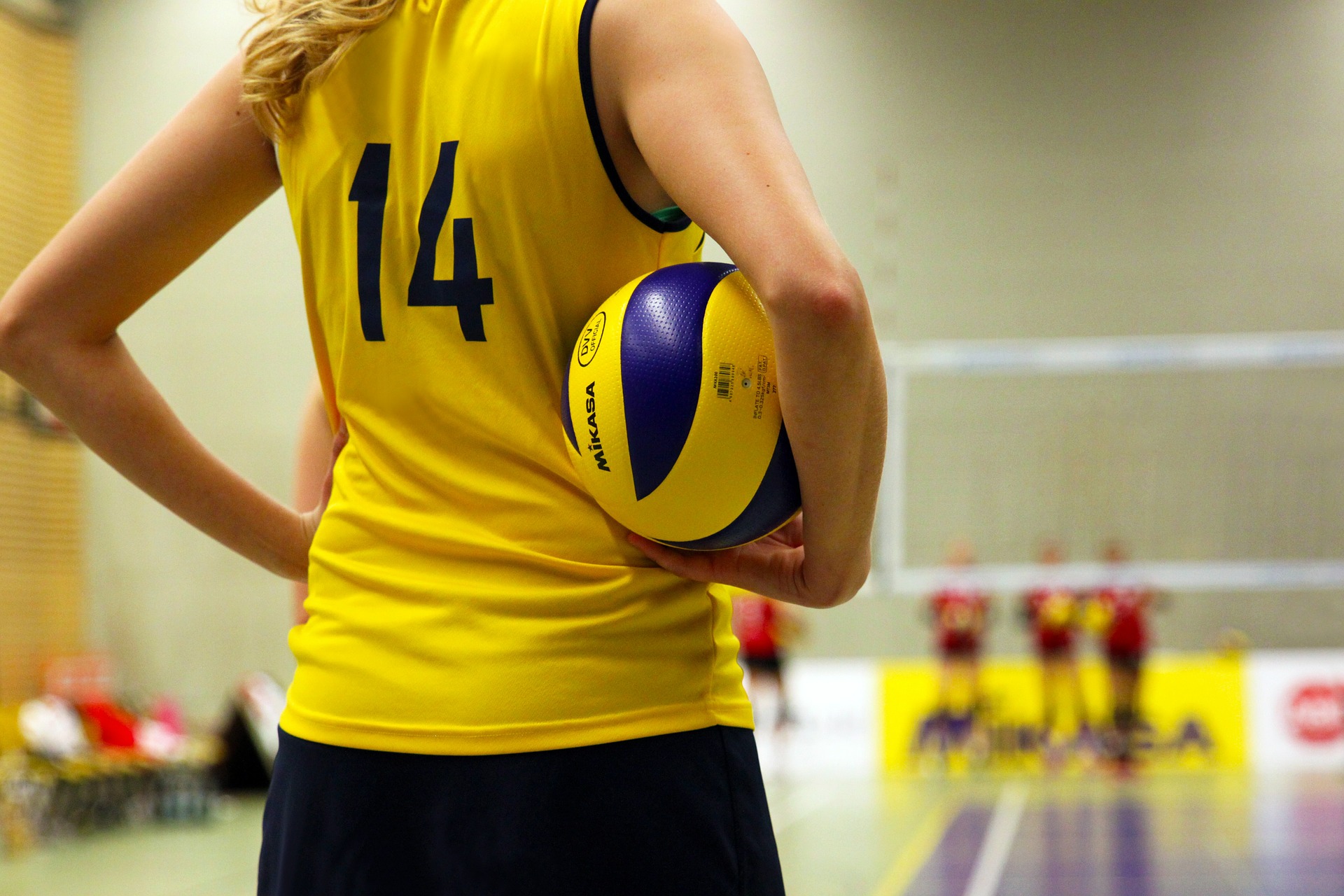 Joueuse de hand-ball