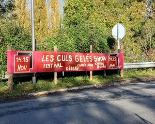 Banderole d'annonce du festival
