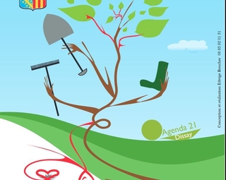 Dessin d'un arbre dont les branches tiennent des outils