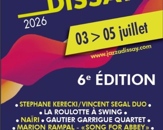 Affiche du festival Jazz à Dissay