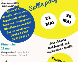 Affiche Dissay en fete