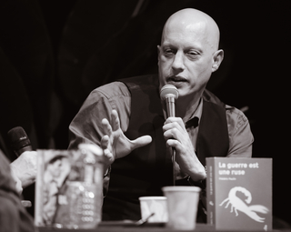 Vue de Frédéric Paulin lors d'une conférence