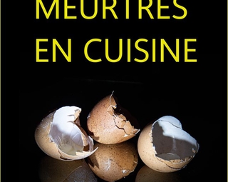Vue de la photo arrivée 2e au concours Couvertures de polar : Meutres en cuisine
