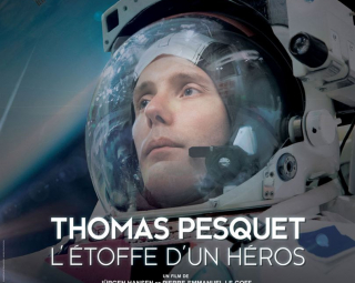 Affiche du film Thomas Pesquet, l'étoffe d'un héros