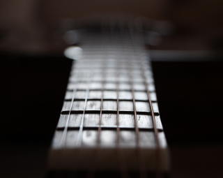 Manche d'une guitare