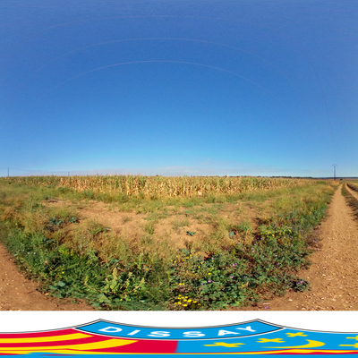 1. Dans la plaine agricole et le long de la voie romaine
