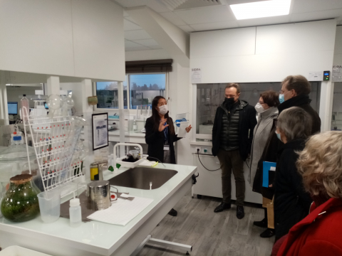 La préfète visite Biosynthis