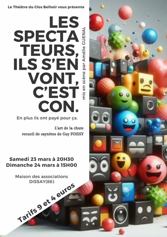 Affiche de la représentation du TCB 2024