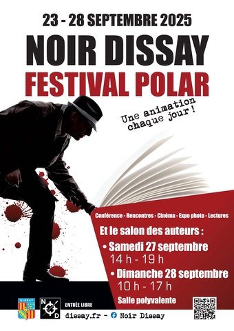 Affiche Noir Dissay 2025