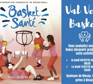 Affiche basket santé