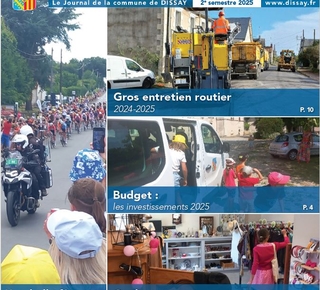 Couverture du Dissay les Échos du 2e semestre de 2025