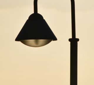 Photo d'un lampadaire