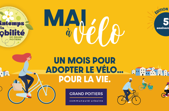 Visuel de l'opération nationale Mai à vélo
