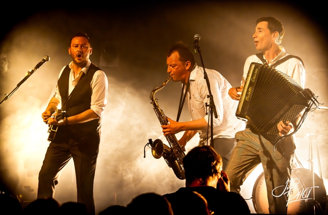 Photo d'un concert des criers de toit