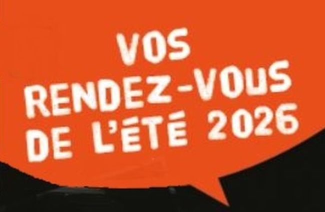 Visuel des rendez-vous de l'été