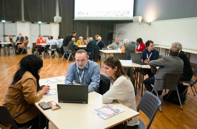 Vue de citoyens lors d'ateliers du CODEV