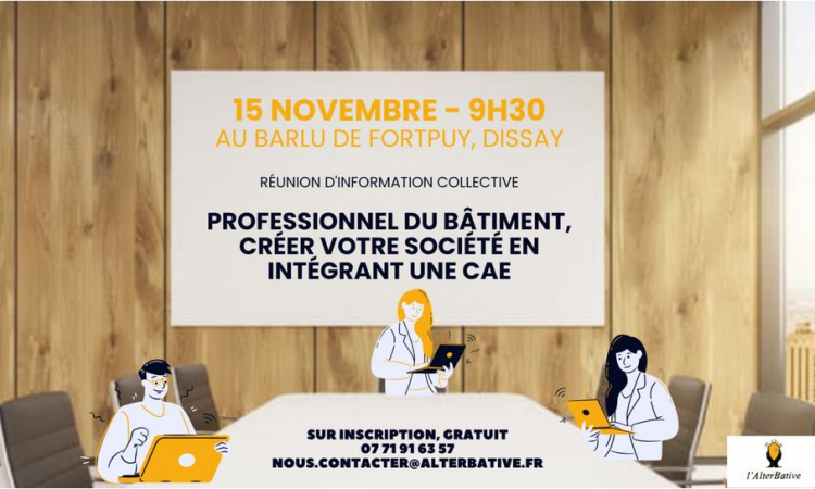 Visuel de la réunion d'information