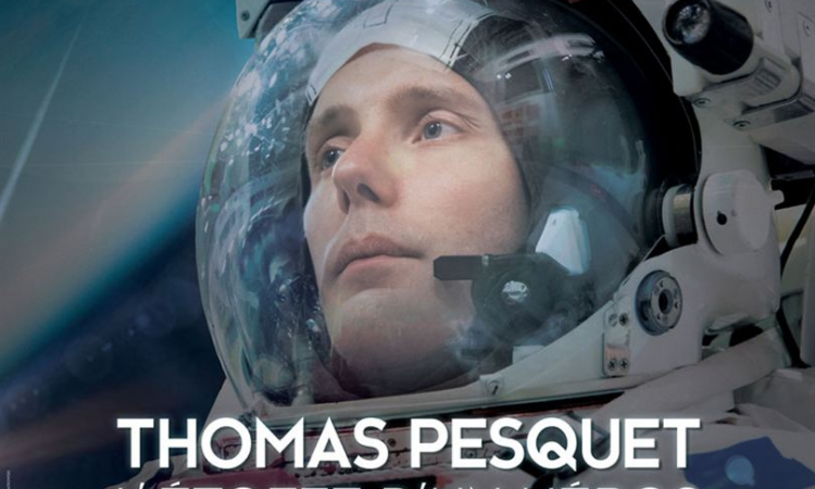 Affiche du film Thomas Pesquet, l'étoffe d'un héros
