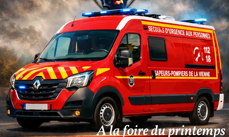 fourgon du SDIS 
