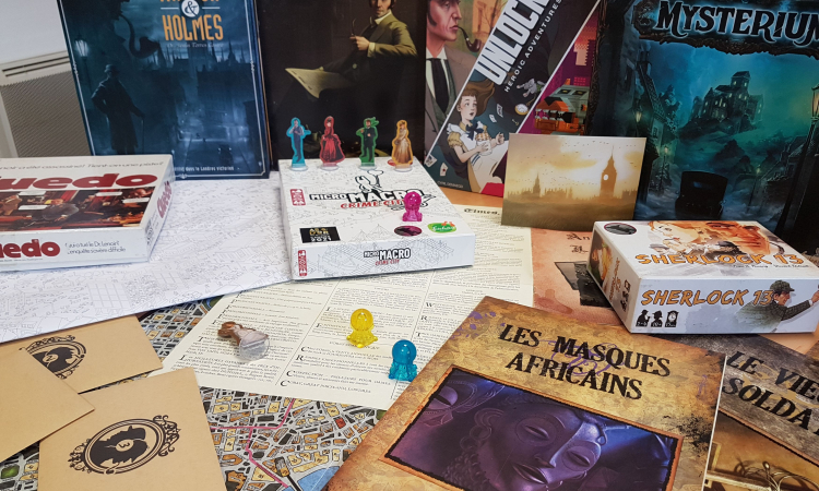 Photo de jeux d'enquête