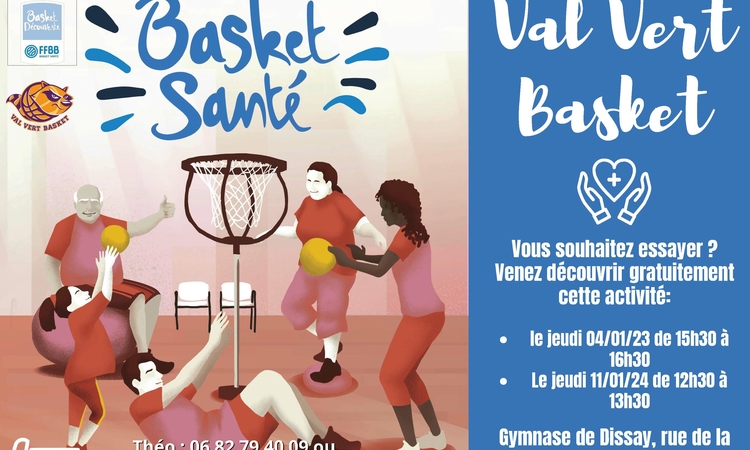 Affiche basket santé