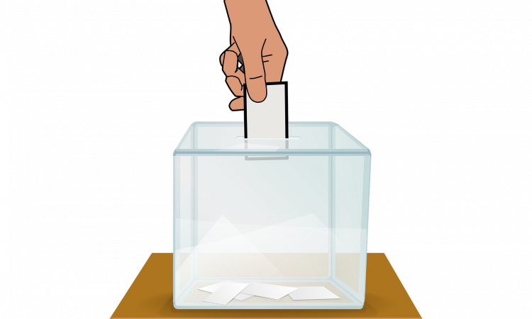 Dessin d'une urne électorale