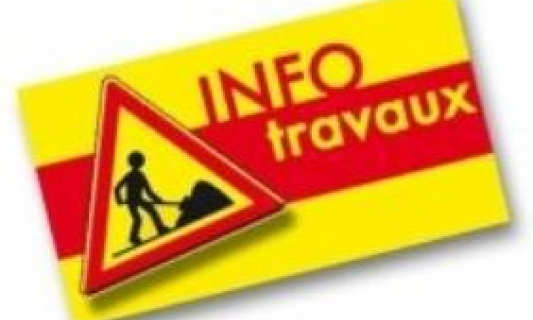 Panneau Infos travaux