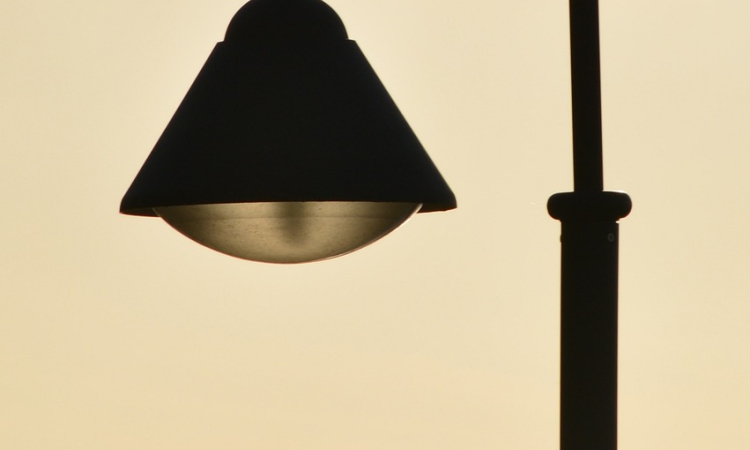 Photo d'un lampadaire