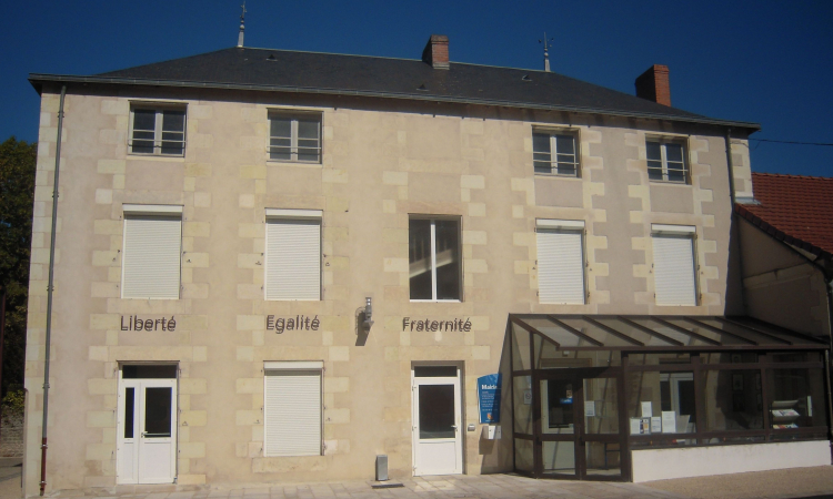 La mairie de Dissay