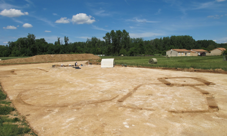 Fouilles archéologiques à Dissay